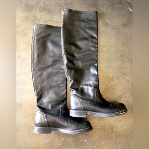 Vero Cuico soft leather full zip back boots